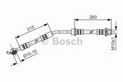 Bosch 1987481410 Тормозной шланг