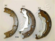 Japanparts GFK16AF Колодки барабанные HYUNDAI Getz (ABS+)/KIA Soul 09-> (170x32mm)