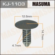 Masuma KJ1103 Клипса (пластиковая крепежная деталь)