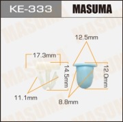 Masuma KE333 Клипса (пластиковая крепежная деталь)