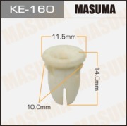 Masuma KE160 Клипса (пластиковая крепежная деталь)