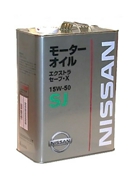 NISSAN KLAL41050402 Масло моторное синтетика 15W-50 4 л.