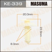 Masuma KE339 Клипса (пластиковая крепежная деталь)