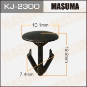 Masuma KJ2300 Клипса (пластиковая крепежная деталь)