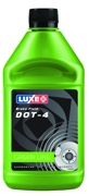 Luxe 640 Жидкость тормозная  Luxe DOT-4 салат. кан. (0,410 кг)