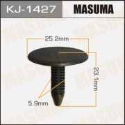Masuma KJ1427 Клипса (пластиковая крепежная деталь)