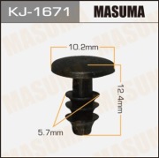 Masuma KJ1671 Клипса (пластиковая крепежная деталь)