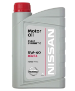 NISSAN KE90090032R Масло моторное Motor Oil 5W-40 синтетическое 1 л
