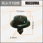 Masuma KJ1128 Клипса (пластиковая крепежная деталь)