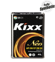 KIXX 05400072 Масло моторное синтетика 0W-30 4 л.
