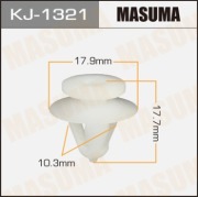 Masuma KJ1321 Клипса (пластиковая крепежная деталь)