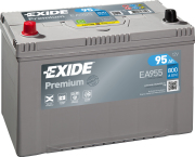 EXIDE EA955 Батарея аккумуляторная 95А/ч 800А 12В прямая полярн. выносные клеммы