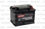 PATRON PB65600R Батарея аккумуляторная 65А/ч 600А 12В обратная поляр. стандартные (Европа) клеммы