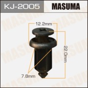 Masuma KJ2005 Клипса (пластиковая крепежная деталь)