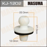 Masuma KJ1202 Клипса (пластиковая крепежная деталь)