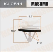 Masuma KJ2511 Клипса (пластиковая крепежная деталь)