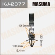 Masuma KJ2377 Клипса (пластиковая крепежная деталь)