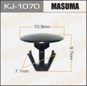 Masuma KJ1070 Клипса (пластиковая крепежная деталь)