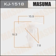 Masuma KJ1518 Клипса (пластиковая крепежная деталь)