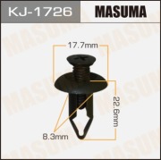 Masuma KJ1726 Клипса (пластиковая крепежная деталь)