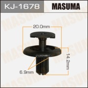 Masuma KJ1678 Клипса (пластиковая крепежная деталь)