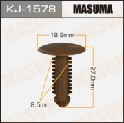 Masuma KJ1578 Клипса (пластиковая крепежная деталь)