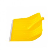 Сибртех 61616 Лопата для уборки снега пластиковая, желтая, 420 х 425 мм, без черенка, Россия, Сибртех