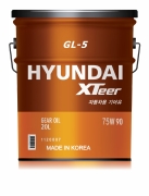 HYUNDAI XTeer 1120439 Масло МКПП полусинтетика 75W-90 GL-5 20л.