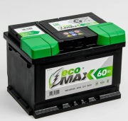 EcoMax 560409054 Аккумулятор EcoMax 60.0 обратная полярн. (-/+) 540 А 242х175х175 мм L2B стандартные (европа) клеммы