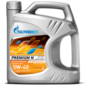 Gazpromneft 253140423 Масло моторное Premium N 5W-40 синтетическое 4 л 2389900144