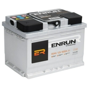ENRUN ES601 Аккумулятор 60А/ч 600А 12V прямая (+) (-) полярн. стандартные (Т1) клеммы