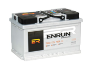 ENRUN ES750 Аккумулятор 75А/ч 760А 12V обратная (-) (+) полярн. стандартные (Т1) клеммы