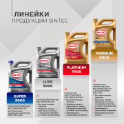 SINTEC 600230 Масло моторное синтетика 5W-40 5 л.