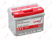 LYNXauto E11 Аккумулятор 60 Ah, 540 A, обратная, 242x175x175