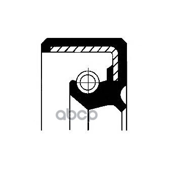 Сальник !21X33x8/9.5Mb Corteco арт. 01025509B