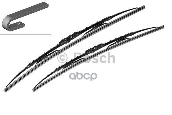Щётки К-Т 550/340 Hyundai Getz 02> Bosch арт. 3397010274
