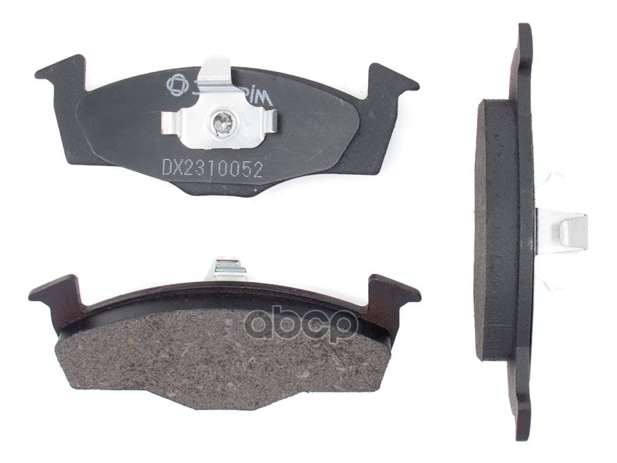 Колодки тормозные передние SKODA Fabia 99-08Praktik 07- VW Polo 94-08 DX2310052 Dextrim