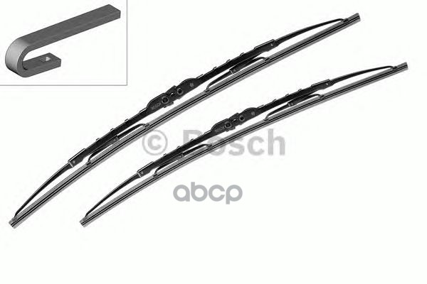 Щетки К-Т 550/22' 2Шт Citroen Xm, Fiat Ducato 94>, Mitsubishi Galant 97> Bosch арт. 3397118420