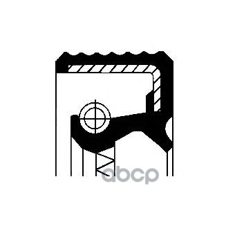 Сальник Ступицы! 38X65x8 Volvo 760/940/960 2.0-2.8Td 82> Corteco арт. 12017269B