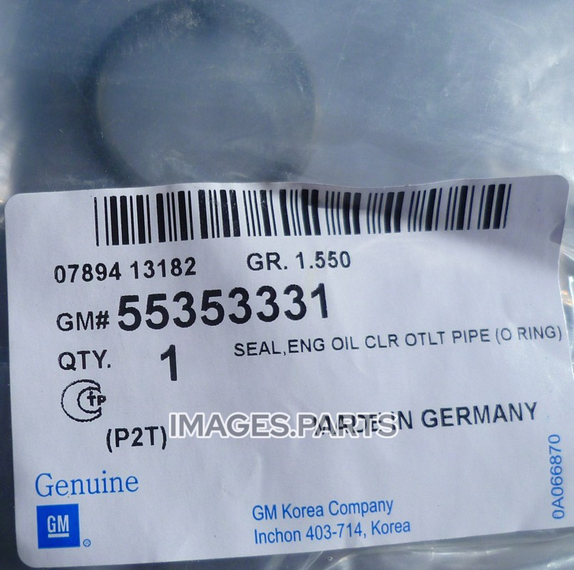 GENERAL MOTORS 55556547 O RING
