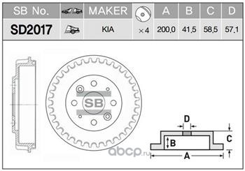 Sangsin brake SD2017