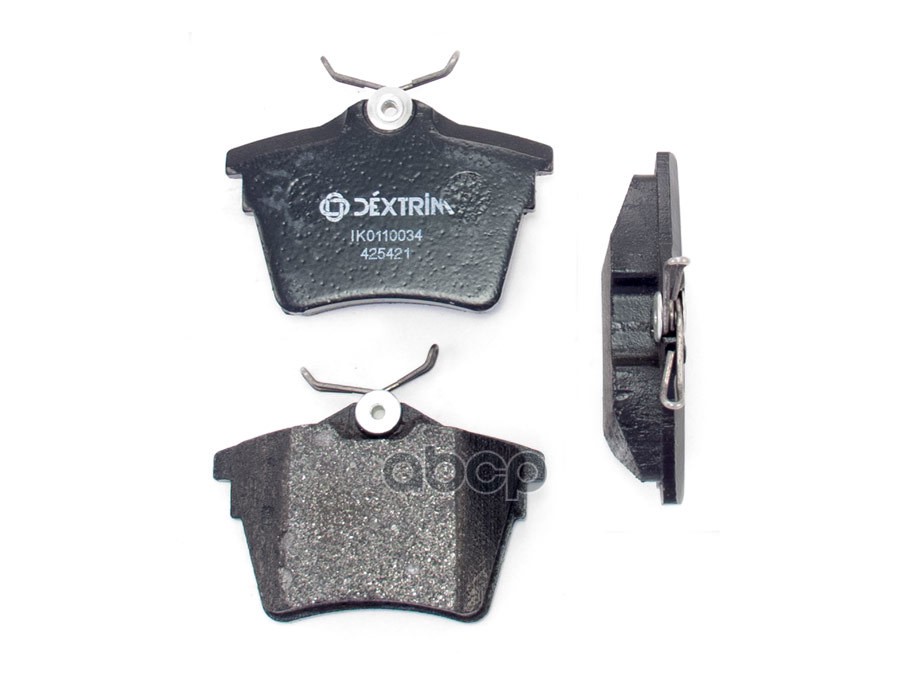 Колодки тормозные задние RENAULT Logan 2005-,Laguna,Clio IK0110034 Dextrim