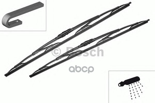 Swf116 153+Swf116 154 !Щетки К-Т 650/26'+570/22' Mb Vito 96-03 Bosch арт. 3397001725