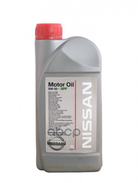 NISSAN Nissan Motor Oil 5W30 C4 (Dpf) 1Л. New (№ Ke900-90033) (Масло Для Диз. Двиг. С Dpf)