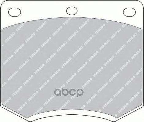 Колодки Торм. Передние "Ferodo" (Fdb167) Ferodo арт. FDB167