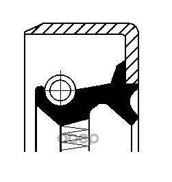 Сальник! 70X85x8 Флянца Scania 3/4 Series Corteco арт. 01026337B