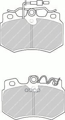 Колодки Торм. Передние "Ferodo" (Fdb455) Ferodo арт. FDB455