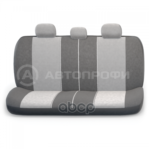 чехлы для сиденья! COMFORT COMBO, 6 молний, т.сер./св.серый, разм.М