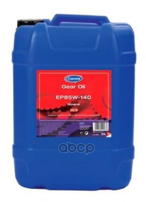 Comma 85W140 Gear Oil Ep (20L) Масло Для Мкпп И Редукторов! Минеральное Api Gl-5 COMMA арт. HMG20L