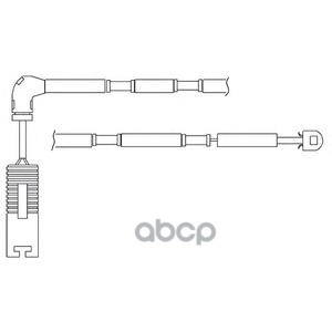 Датчик Износа Торм Колодок Bmw X3E83 04- Задн 1 Шт Delphi арт LZ0181 308₽